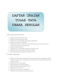 Contoh surat permohonan izin kunjungan madrasah ke perpustakaan daerah format word 2019 Skp Struktural Tata Usaha Sekolah