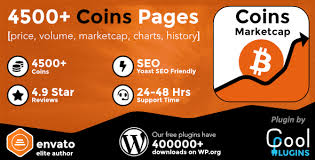 Calculate the price of the cryptocurrencies with the same market capitalization as bitcoin, change the market cap and see the growth needed to reach it. Coins Marketcap Wordpress Cryptocurrency Plugin By Coolplugins Codecanyon