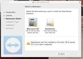 Mac os x 10.4 or newer. Issues Installing Latest Version On Mac Teamviewer Support
