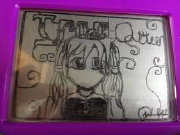 Pin On My Etch A Sketch Art
