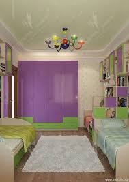 детская комната для двоих детей фото и варианты планировки Detskaya 3 22 Rakurs 2 Universalnaya Dlya Dvoih Troih Detej V Vozraste Ot 3 Do 15 Let Devchachi Komnaty Dizajn Spalen Mebel Dlya Detskoj Komnaty