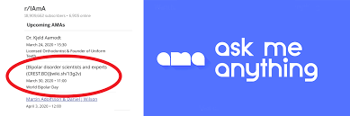 Maybe you would like to learn more about one of these? Highlights From Our 2020 World Bipolar Day Reddit Ama Blog Crest Bd