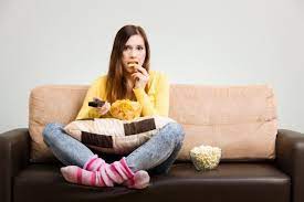 My wife thinks i have endless lines of bigtitted girls trying to get me on the. Eating On The Couch Is On The Rise Fn Dish Behind The Scenes Food Trends And Best Recipes Food Network Food Network