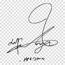 Black And White Signature Clipart Bts Signature Wiki Singer Love Yourself Her Others Transparent Background Png Clipart In 2020 Bts Signatures Clip Art Transparent Background