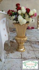 Bandingkan harga emas meja vas bunga logam memimpin jalan pernikahan. Jual Pot Bunga Full Gold Dekorasi Gebyok Pelaminan Jepara