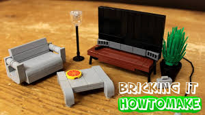 Please also visit my other furniture projects. How To Make Lego Modern Living Room Furniture 2 0 Moc Basic Youtube