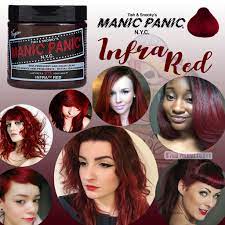 #me #selfie bro #fresh red dye #manic panic hair dye #kat von d tattoo liner. Infra Red Manic Panic Semi Permanent Red Hair Dye Ilovetodye Shopee Philippines