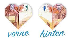 Schlagwort herz origami mit geldscheinen herz falten geld das beste von blume falten geld geni. Geld Falten Herz Hochzeit Geldgeschenk Basteln Youtube