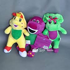These soft 7.5 plush figures are adorable characters that kids (and their parents!) know and love. Gg Cute 3pcs Barney Amp Friend Baby Bop Bj Plush Doll Toy 7 New Buy Online In Cayman Islands At Cayman Desertcart Com Productid 41487486