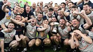 New York celebrate Connacht Senior Hurling League win