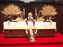 Classes and activities for all ages 11 a.m. World Communion Sunday Church Altar Decorations Altar Design Communion Decorations