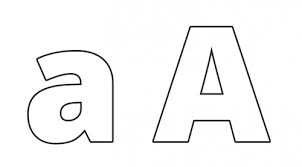Bello diseño de letras para. Moldes De Letras Grandes Para Imprimir Mayusculas Y Minusculas Todo Imagenes