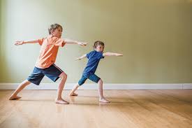 Press your legs and feet down toward the ground and stretch your spine and waist toward the sky. Yoga Pose Of The Month Warrior 2 Yoga Pose Of The Month Kids Vt Small People Big Ideas