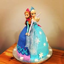 Frozen Anna And Elsa Cake With The Wilton Doll Pan Confectionsbynadine Frozen Doll Cake Elsa Cake Frozen Barbie Doll Cakes