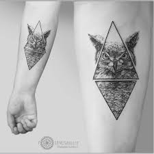 I don't think it's a cool idea to. Tattoo Uploaded By Jentheripper Owl Tattoo By Mindaugas Bumblys Mindaugasbumblys Geometric Nature Blackwork Owl 247579 Tattoodo