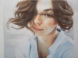 Should I color blueberries with watercolor or leave them as is?