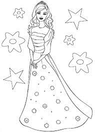 Princess barbie doll coloring pages. Barbie Dolls Coloring Pages Coloring Home