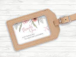 1 X2 Luggage Tag Insert Custom Luggage Tag Luggage Tag Favor Beach Wedding Favor Destination Wedding Luggage Tag Bridal Shower Favors Luggage Tags Wedding Luggage Tags Favors Wedding Favor Tags