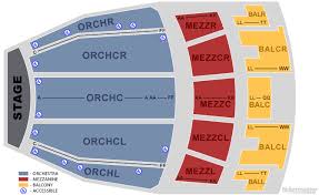 Ovens Auditorium Seating Chart With Seat Numbers