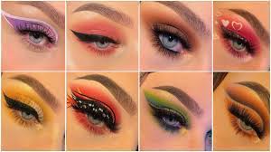 best 10 colored eyeliner أفضل 10 طرق رسم ايلاينر ملونة سهلة واحترافية