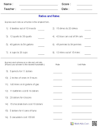 Ratio Worksheets Ratio Worksheets For Teachers In 2020 Ratio And Proportion Worksheet Proportions Worksheet Math Worksheets