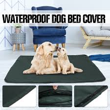 Meet the most beloved dog bed in the world. 2 Sizes Waterproof Dog Bed Large Washable Cover Pet Cat Mat Pad Cushion Red Bone Dog Supplies Dogs