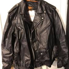 New Mens Milwaukee Leather Motor Cycle Jacket Nwt