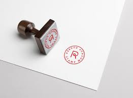 Free Rubber Stamp Mockup Psd Template Dribbble Graphics Free Logo Mockup Free Logo Mockup Psd Logo Mockup
