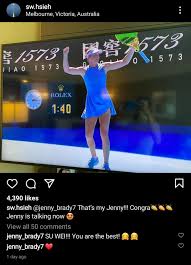 Yerli fahriye evcen görünümlü instagram fenomeni 211. Jennifer Brady Goes Crazy After Hsieh Su Wei Posts At Australian Open