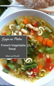 French Vegetable Soup Soupe Au Pistou Recipe Vegetarian Recipes Delicious Soup Starch Solution Recipes