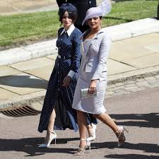 They're givenchy couture as well. When Priyanka Chopra Jonas Attended Meghan Markle Prince Harry S Royal Wedding Wearing Jimmy Choo Pumps Pics