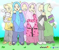 Abah kalau dia bersahabat, memang sayang selamanya. 100 Kumpulan Gambar Ideas Hijab Drawing Islamic Cartoon Anime Muslimah