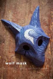 Inspirierte Kindred Wolf Maske League Of Legends Lol Cosplay Cosplay Inspirierte Kindred League Legends Lo Wolf Mask Lambs And Wolves League Of Legends