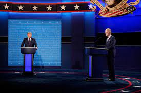 | meaning, pronunciation, translations and examples. Biden And Trump S First Debate Did Not End Well The New Yorker
