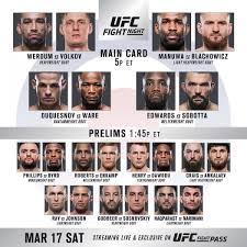 Блейдс vs льюис, лас вегас (штат невада, сша), 21 февраля 2021. Ufc Fight Night 127 Live Results Werdum Vs Volkov