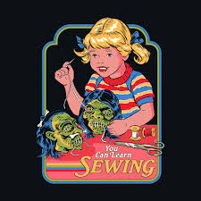 You Can Learn Sewing With Images Bizarre Art Retro Illustration Art