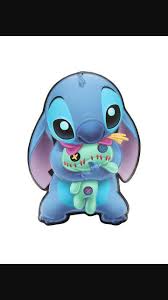 Stitch Et Son Doudou Dessins De Personnages Disney Stitch Disney Dessins Disney