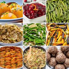 Green bean casserole, sweet potato casserole, and pumpkin pie. 10 Heavenly Side Dishes For The Perfect Clean Eating Thanskgiving Clean Food Crush