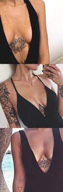 30 Sternum Tattoos That Will Have All The Heads Turning Mandala Sternum Tattoo Sternum Tattoo Ideas Sternum Tattoo