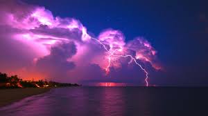Grasslands national park, saskatchewan, canada, lightning, sky, clouds, 4k. Lightning Pink Sky 4k Hd Nature 4k Wallpapers Images Backgrounds Photos And Pictures