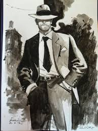 Pin By Amelia Harrington On Black White Pulp Art Art Noir Detective