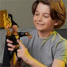 Black Adam Action Figure Original Film With Lights And Sounds Version  Deluxe 778988344248| eBay