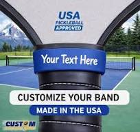 Custom Pickleball Band – Personalized Paddle Grip Name Band ...