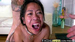 Rough Fucking A Busty Petite Asian