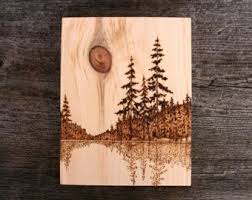 Lakeside Sun Art Block Wood Burning Wood Burning Crafts Wood Burning Art Wood Burning Patterns