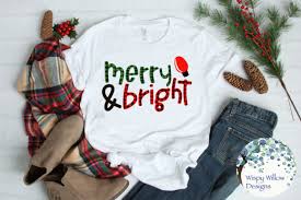 Download Merry And Bright Buffalo Plaid Christmas Svg Graphic By Wispywillowdesigns Creative Fabrica PSD Mockup Templates