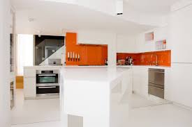 high gloss white kitchen houzz
