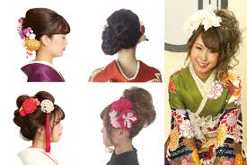 一生で一度の振袖だから髪型もロングヘアでアレンジスタイルが華やかに