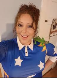 My Miss Frizzle costume for our annual Storybook Character Parade. Beep  Beep…get