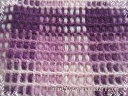 Aciklamali Tig Isi Ekose Dikdortgen Sal Modeli Crochet Shawl Pattern Http Www Marifetane Com Tig Isleri Ekose Sal